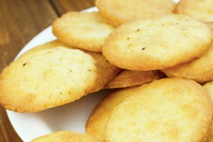Parmesan Shortbread Cookies